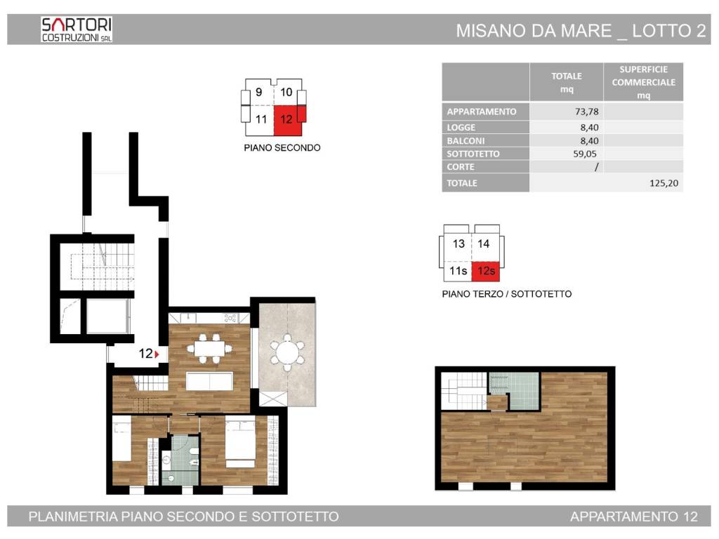 appartamento in vendita a Misano Adriatico