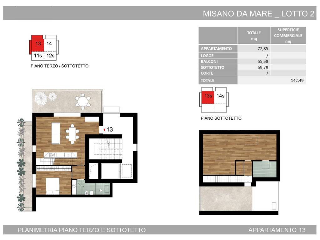 appartamento in vendita a Misano Adriatico
