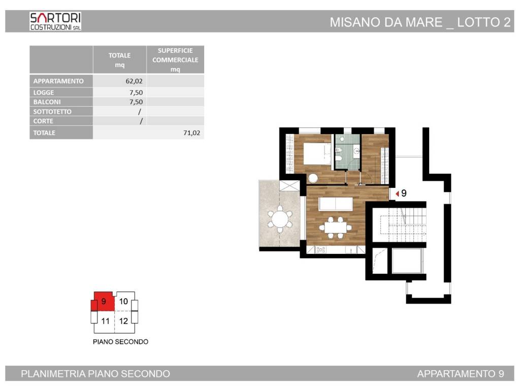 appartamento in vendita a Misano Adriatico