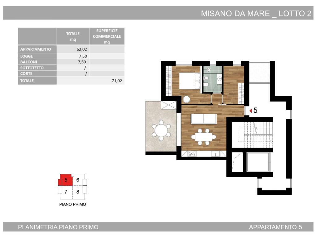 appartamento in vendita a Misano Adriatico