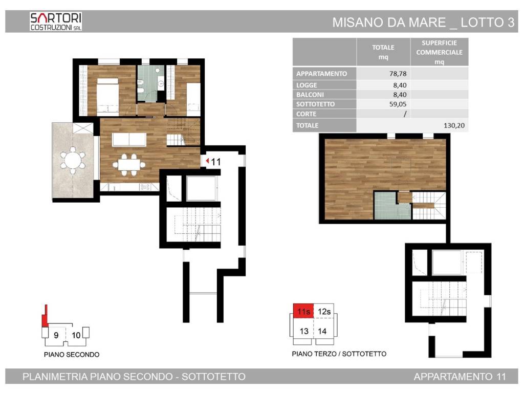 appartamento in vendita a Misano Adriatico