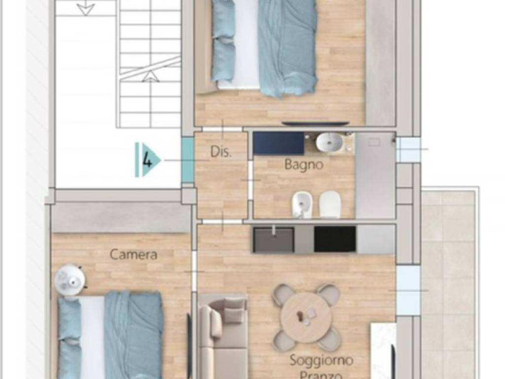 appartamento in vendita a Misano Adriatico