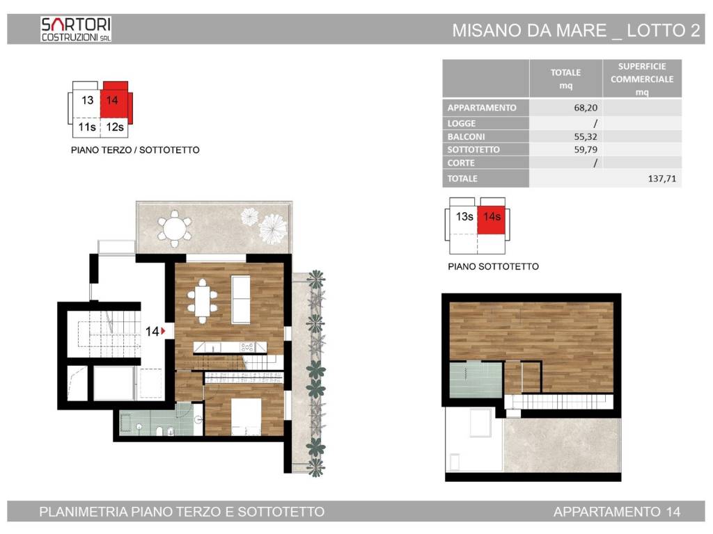 appartamento in vendita a Misano Adriatico in zona Santa Monica