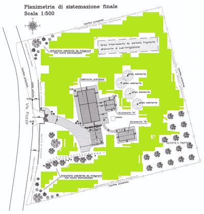 villa in vendita a Montegridolfo in zona Trebbio