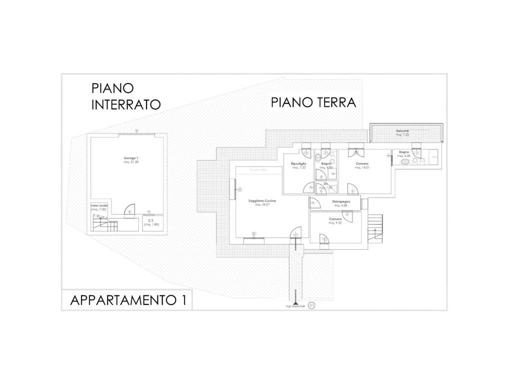 appartamento in vendita a Morciano di Romagna