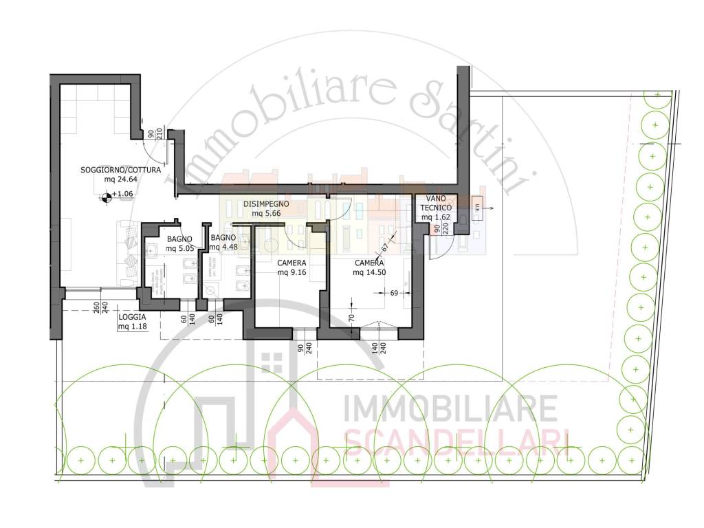 appartamento in vendita a Riccione