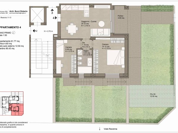 appartamento in vendita a Riccione in zona Alba