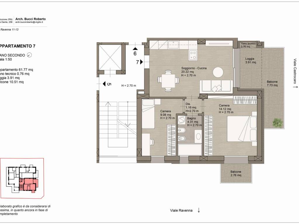 appartamento in vendita a Riccione in zona Alba