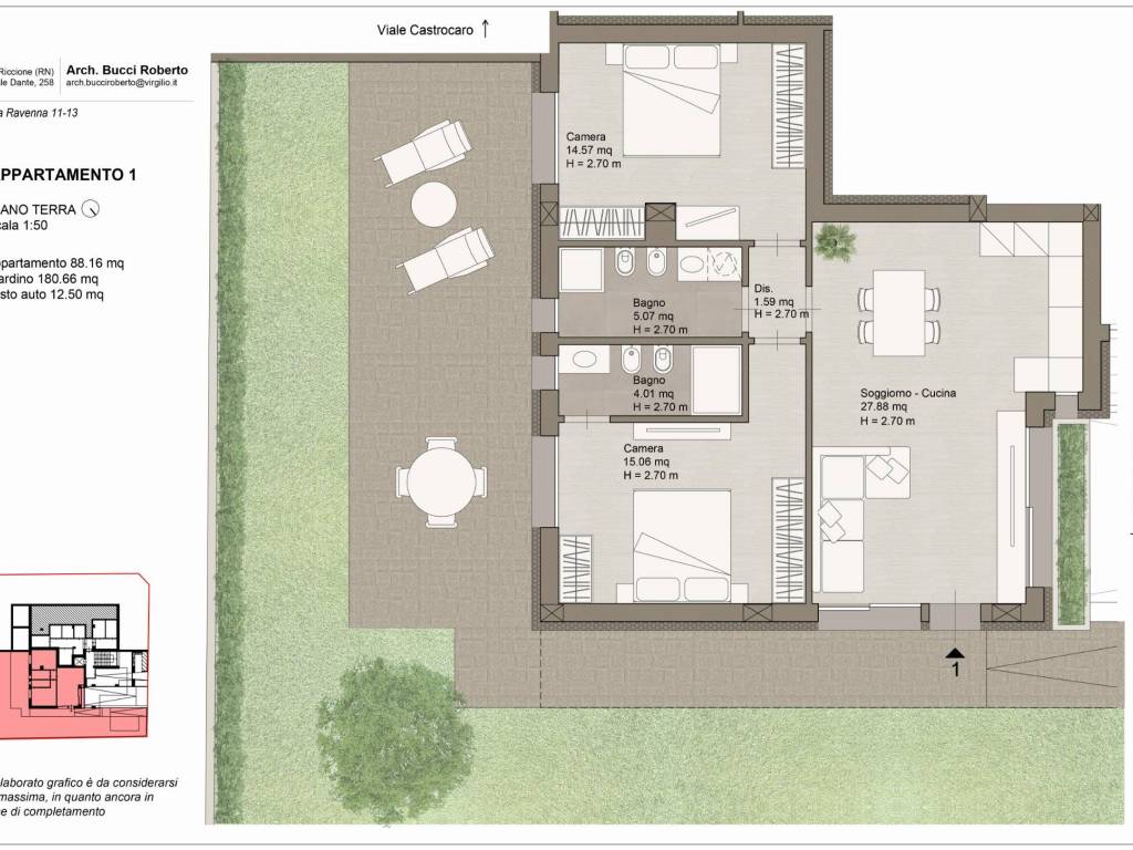 appartamento in vendita a Riccione in zona Alba