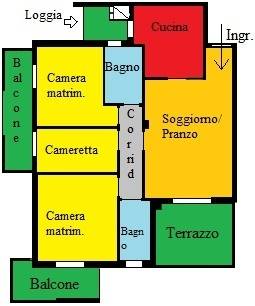 appartamento in vendita a Riccione in zona San Lorenzo