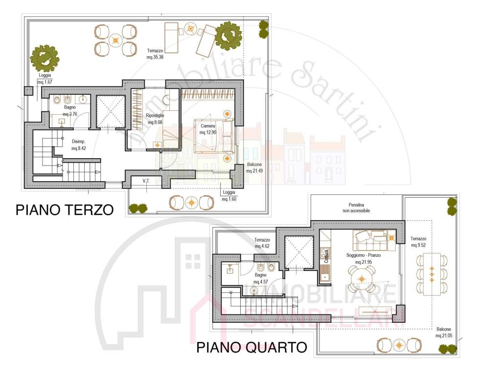 appartamento in vendita a Riccione