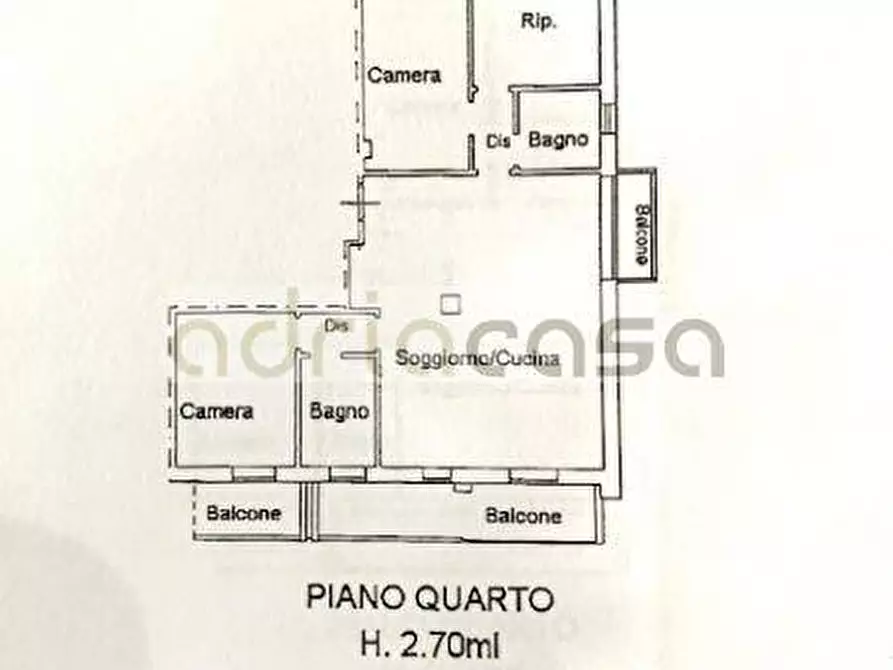appartamento in vendita a Riccione in zona Alba