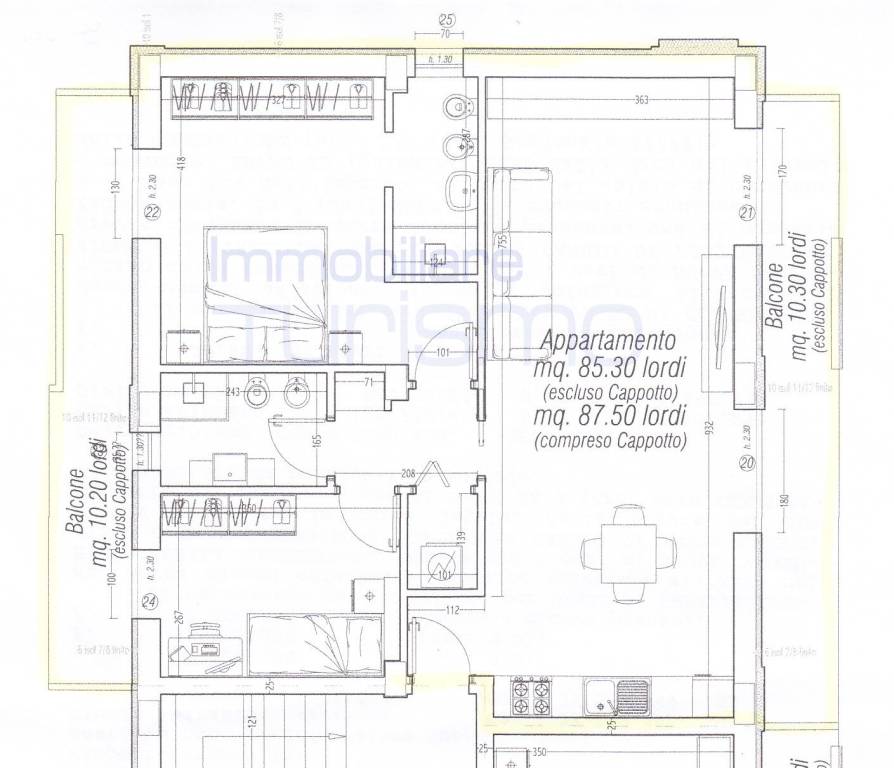 appartamento in vendita a Riccione in zona Alba