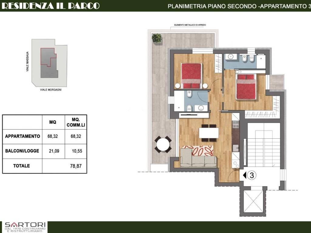 appartamento in vendita a Riccione