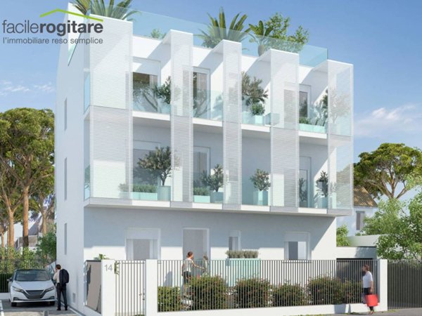 intera palazzina in vendita a Riccione in zona Marano