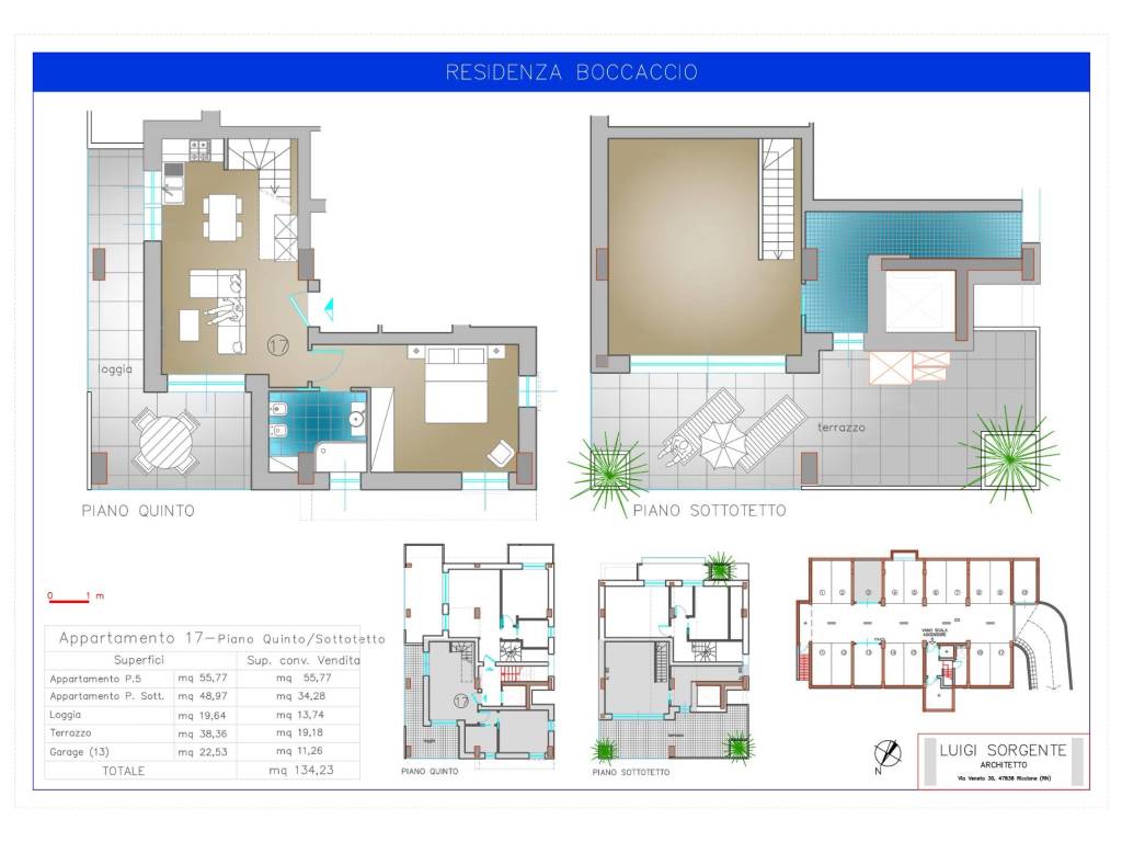 appartamento in vendita a Riccione in zona Alba