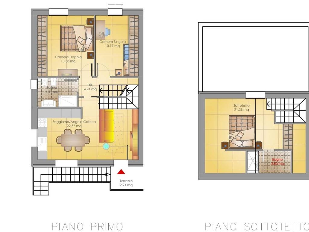 appartamento in vendita a Riccione in zona Alba