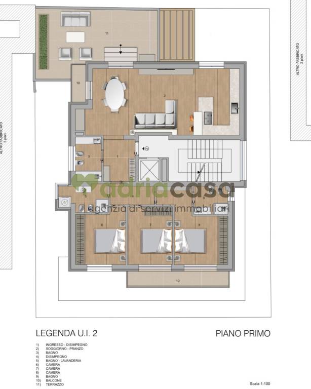 appartamento in vendita a Riccione