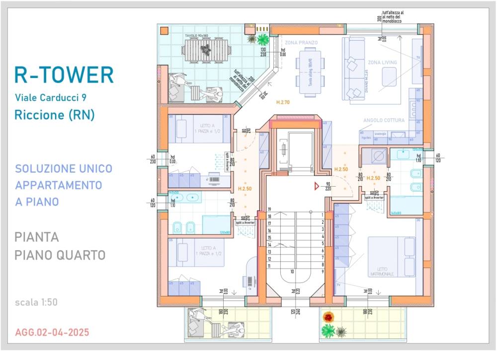 appartamento in vendita a Riccione