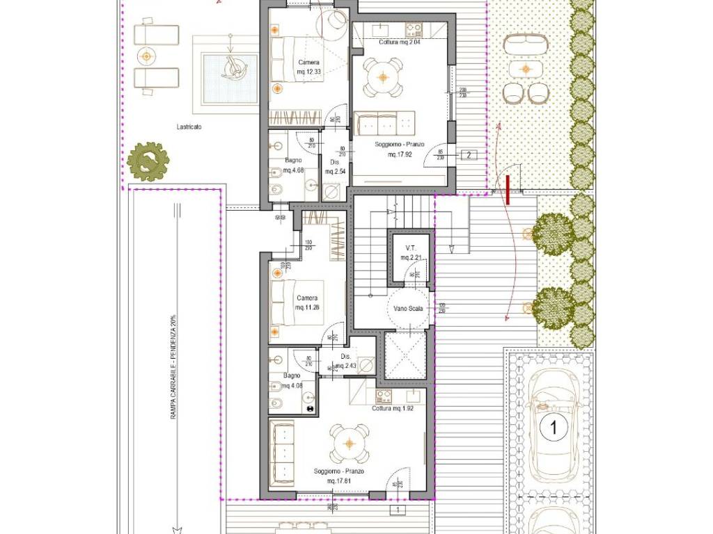 appartamento in vendita a Riccione