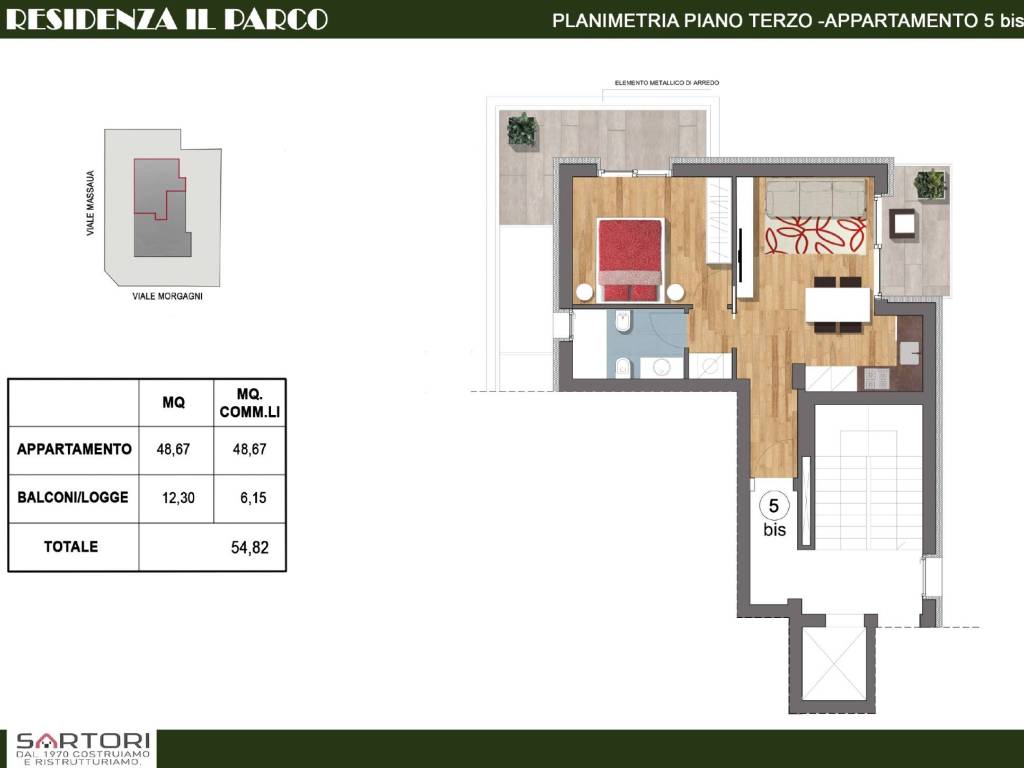 appartamento in vendita a Riccione