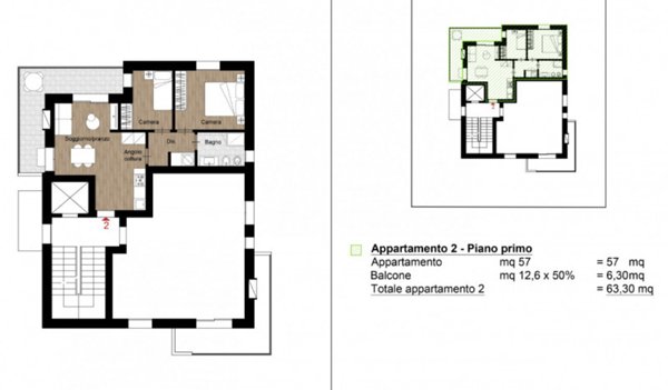 appartamento in vendita a Riccione