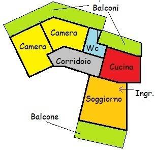 appartamento in vendita a Riccione in zona Alba