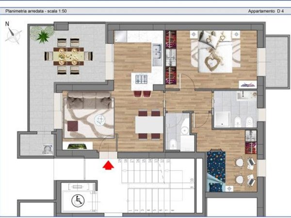 appartamento in vendita a Riccione