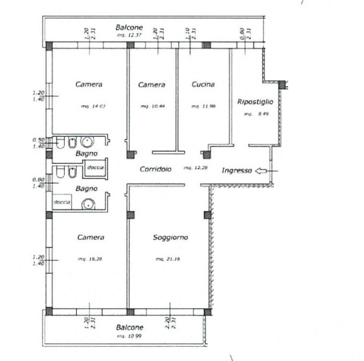 appartamento in vendita a Riccione