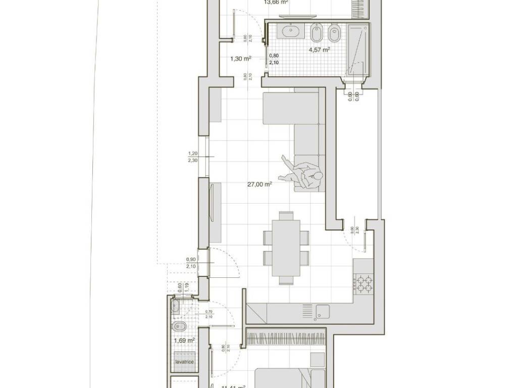 appartamento in vendita a Riccione