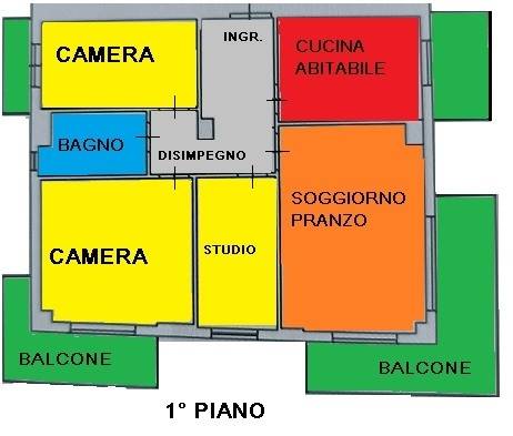 appartamento in vendita a Riccione in zona Alba