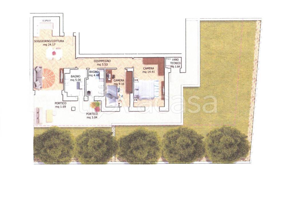 appartamento in vendita a Riccione