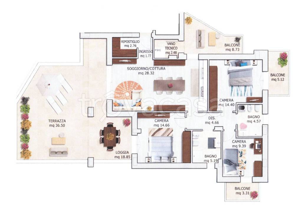 appartamento in vendita a Riccione