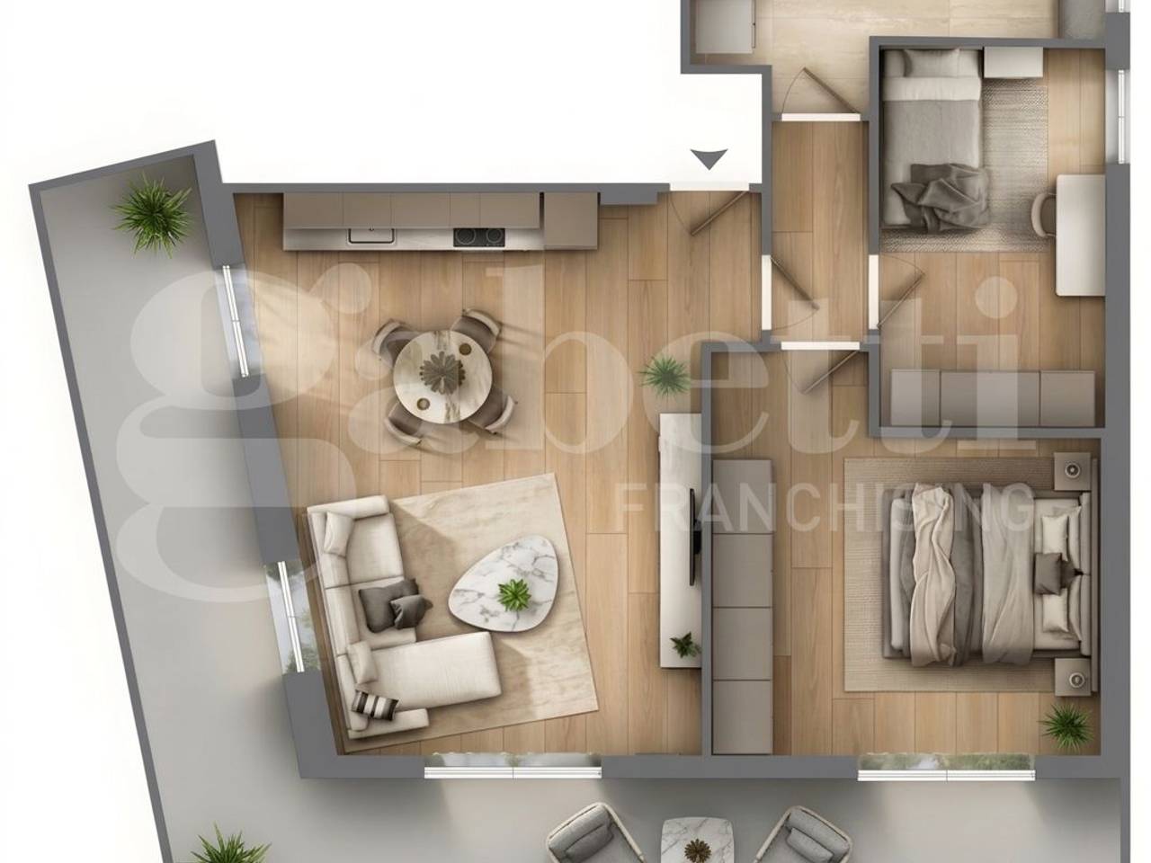 appartamento in vendita a Riccione