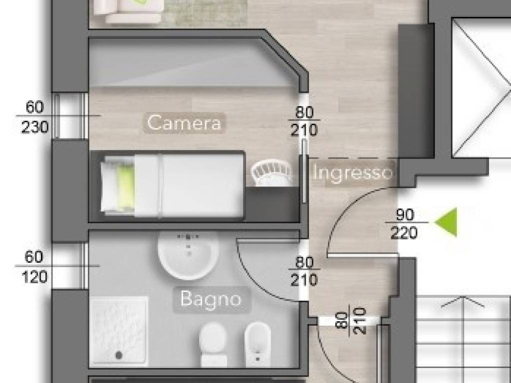 appartamento in vendita a Riccione