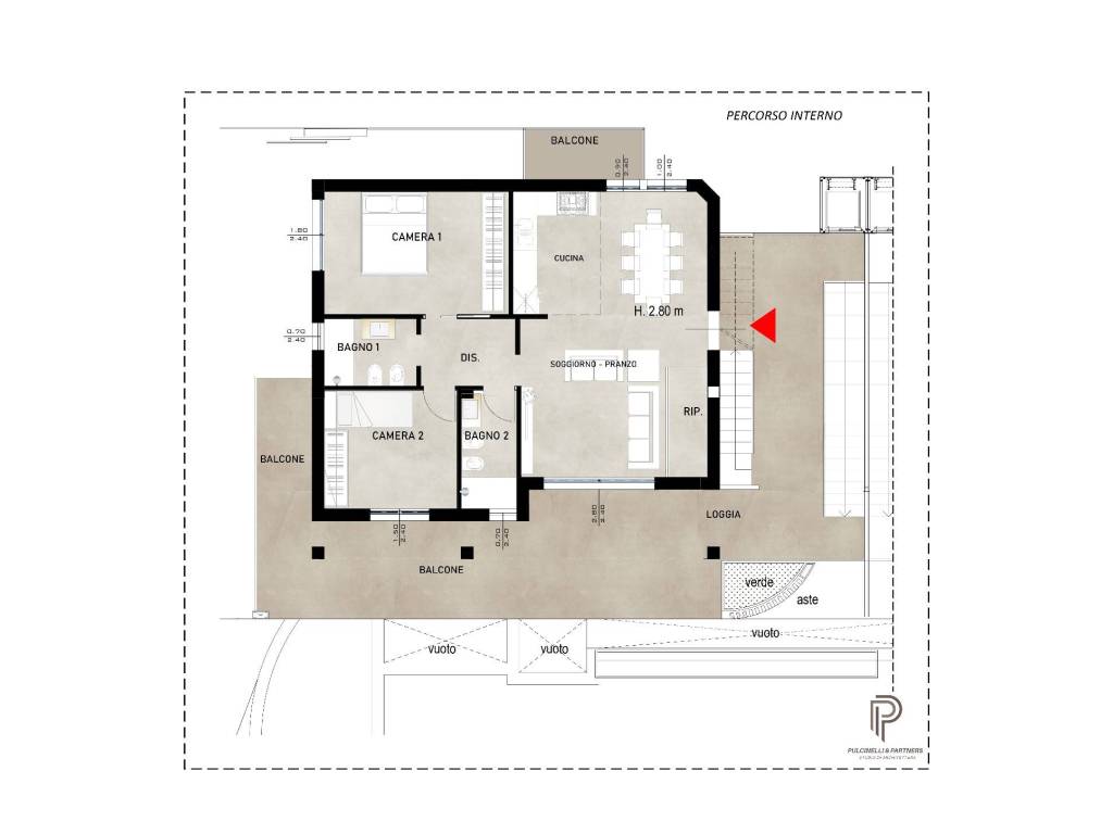 appartamento in vendita a Riccione