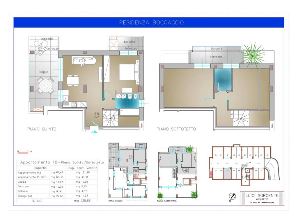 appartamento in vendita a Riccione in zona Alba