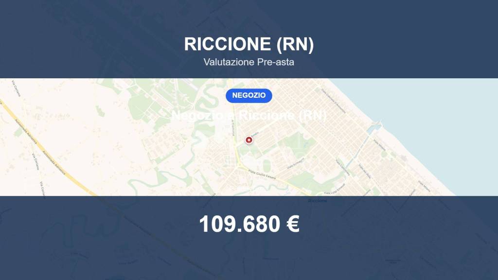 negozio in vendita a Riccione in zona Marano