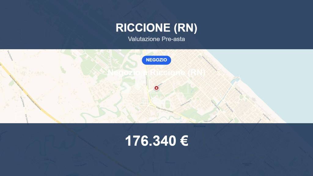 negozio in vendita a Riccione in zona Alba