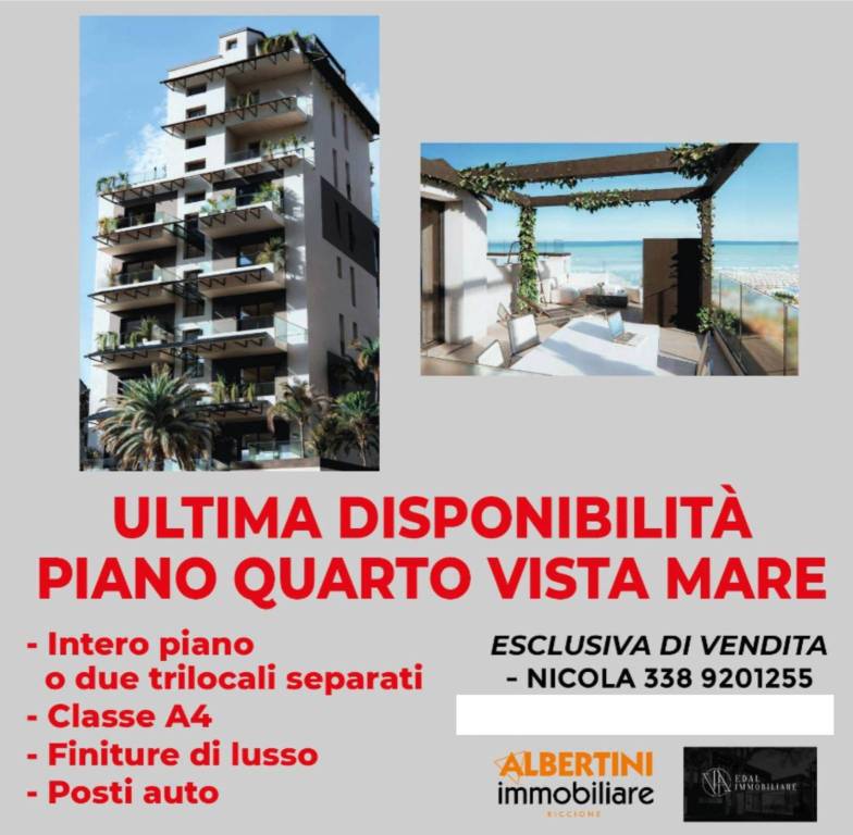 appartamento in vendita a Riccione