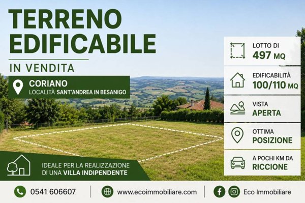 terreno edificabile in vendita a Riccione in zona Alba