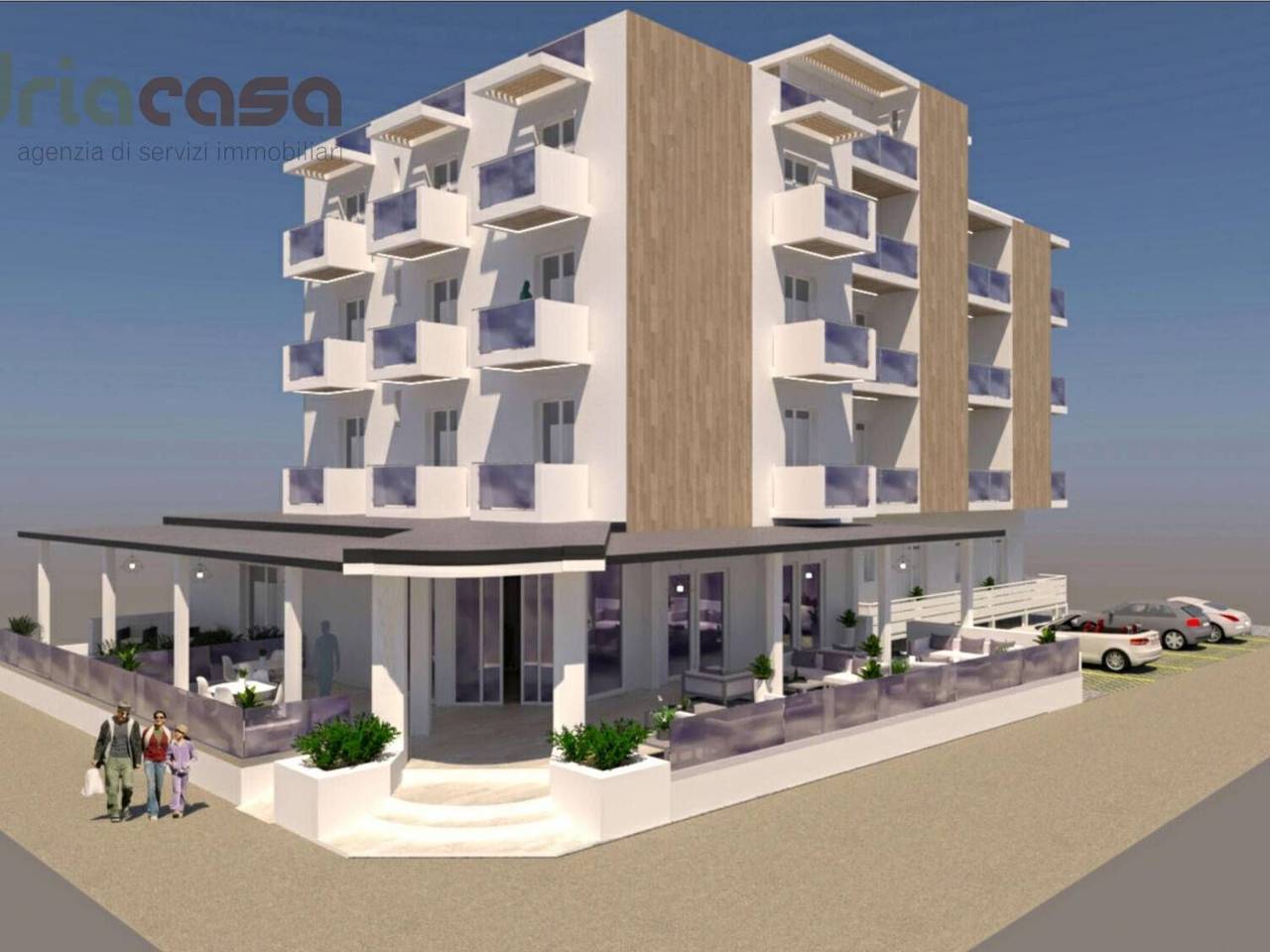 appartamento in vendita a Riccione in zona Alba