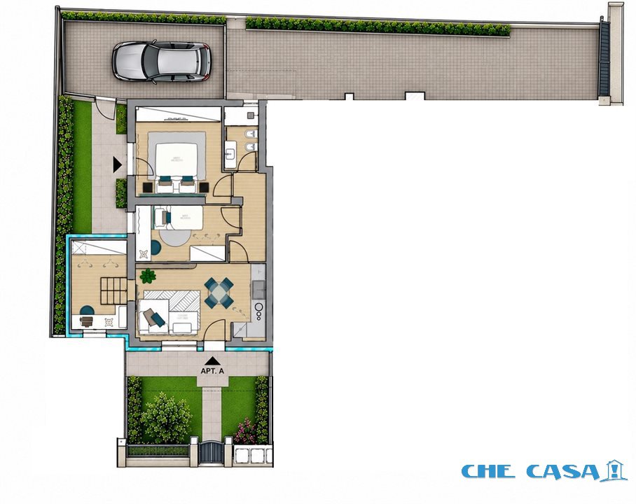 appartamento in vendita a Riccione in zona Alba