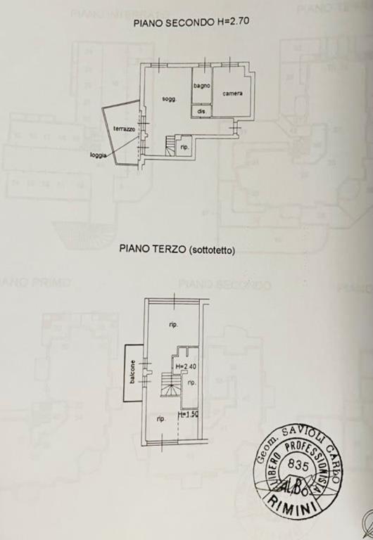 appartamento in vendita a Rimini in zona Rivazzurra