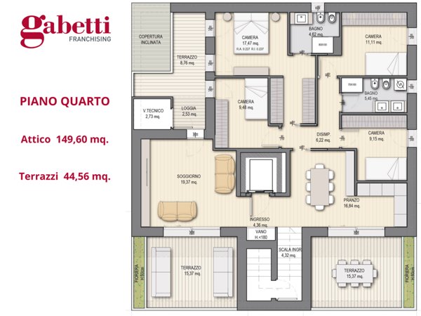 appartamento in vendita a Rimini