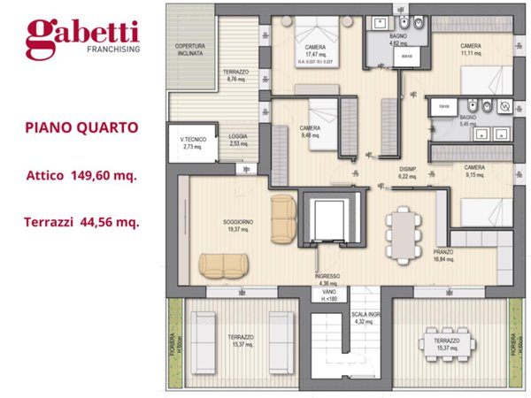 appartamento in vendita a Rimini in zona Borgo Mazzini