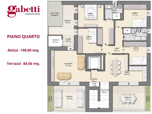 appartamento in vendita a Rimini in zona Borgo Mazzini