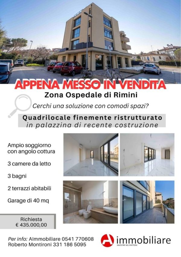 appartamento in vendita a Rimini