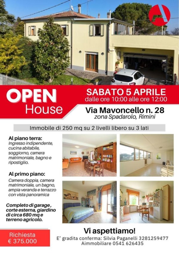 casa indipendente in vendita a Rimini in zona Spadarolo