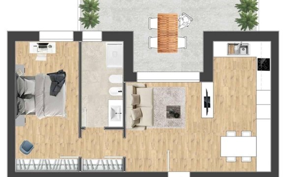 appartamento in vendita a Rimini in zona Lagomaggio